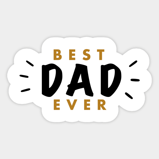 Best Dad Sticker by Laevs